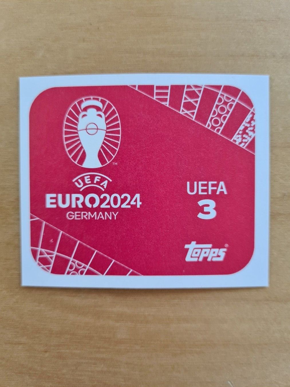 Topps Carte collezionabili: Topps EURO 2024 Sticker UEFA 3 – Nuovo (secondo la descrizione) da Oberwil BL venduto da Spieltopia 1