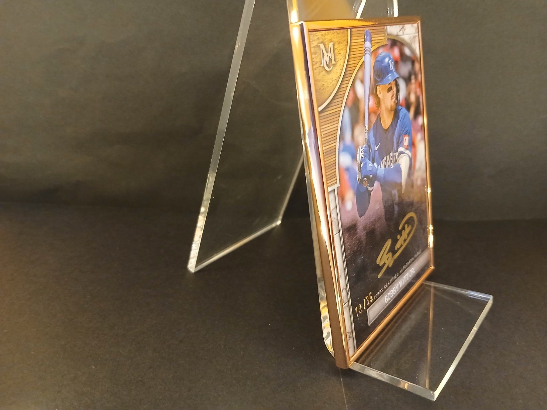 Topps Carte collezionabili: Topps Museum Baseball Bobby Witt Jr. Framed Auto /35 – Nuovo (secondo la descrizione) da Schaffhausen venduto da Hariyama 2