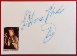 Diane Ladd Autogramm signiert Karte 10x15cm