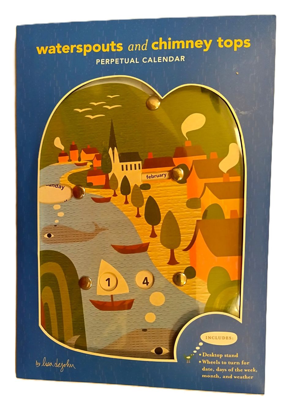 Calendari: Immerwährender Kalender zum aufstellen / Landschaft – Usato da Bellach venduto da JingleJerry 4