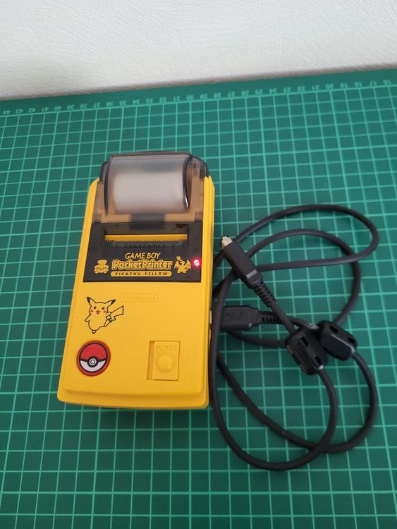 Game Boy Pocket Printer Pikachu Yellow - Collectors Item! (Defekt) in ...