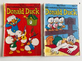 Rarität Die tollsten Geschichten von Donald Duck 19+21