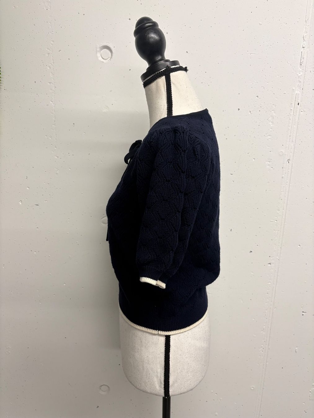 Twinset Maglioni & Felpe: Twinset Strickpullover Shirt blau Gr. S Kurzarm – Nuovo (secondo la descrizione) da Regensdorf venduto da secondchancefashion 3