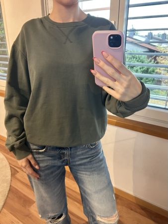 beautiful zara sweater green  