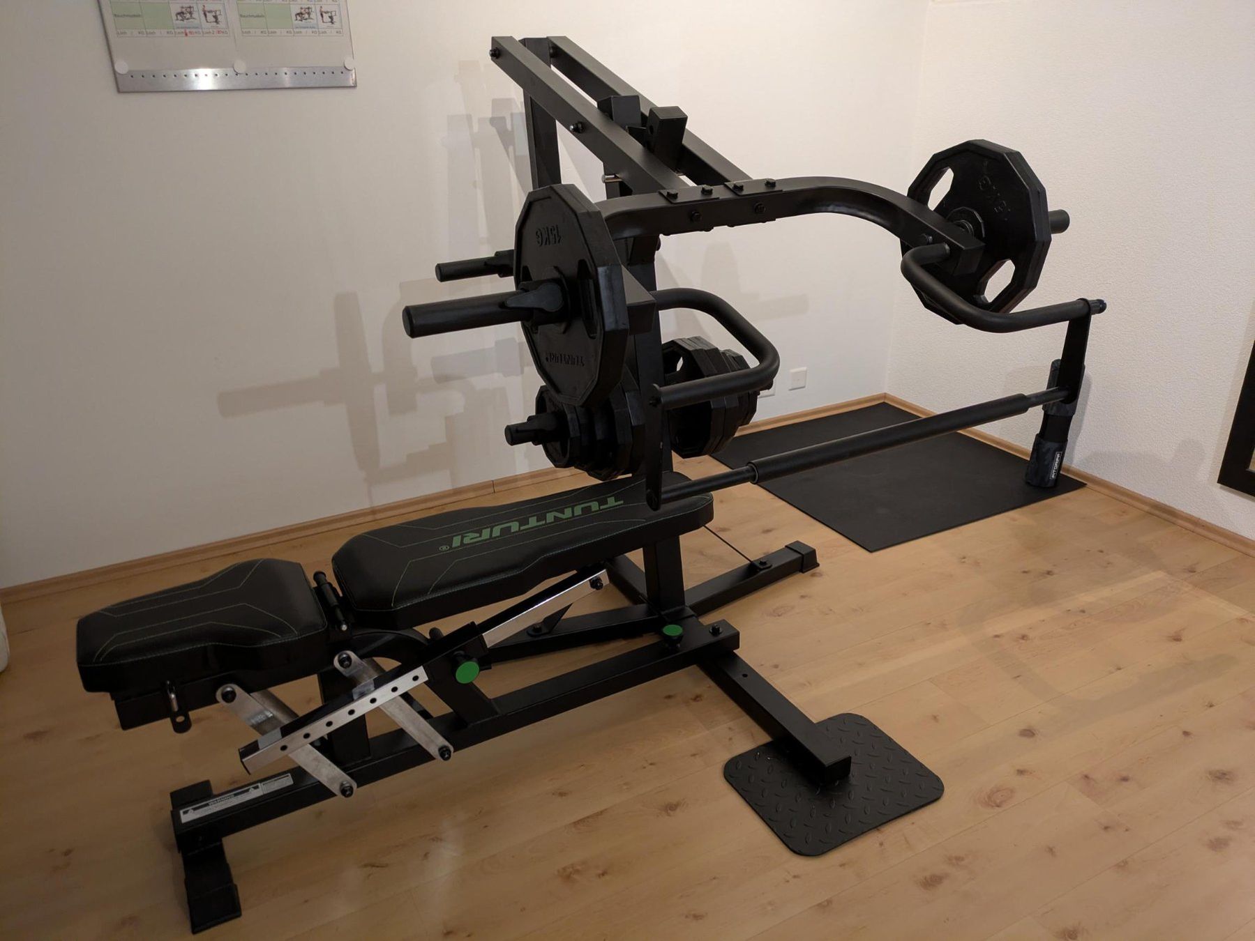 Tunturi Hometrainer: Neue Tunturi WT 80 Kraftstation mit 90 KG Gewichten – Neu (gemäss Beschreibung) aus Besenbüren von saschalaeubli 4