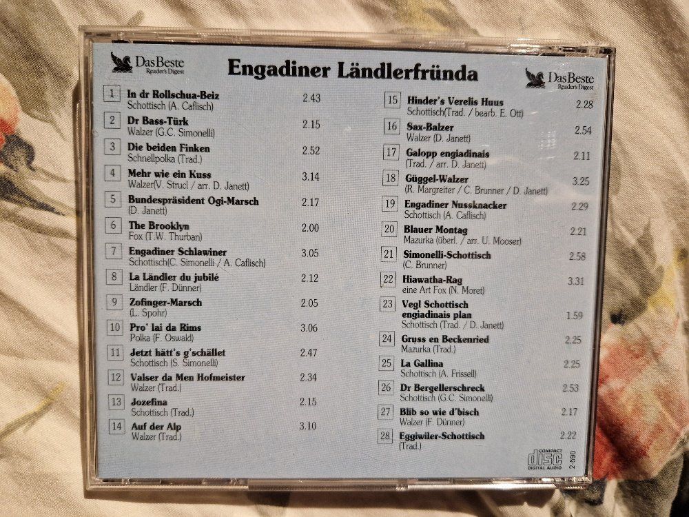 CD: Engadiner Ländlerfründa, Vergriffen! – Usato da Brittnau venduto da Zibu 1