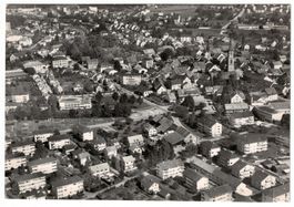 Bülach, Flugaufnahme Werner Friedli um 1950-55
