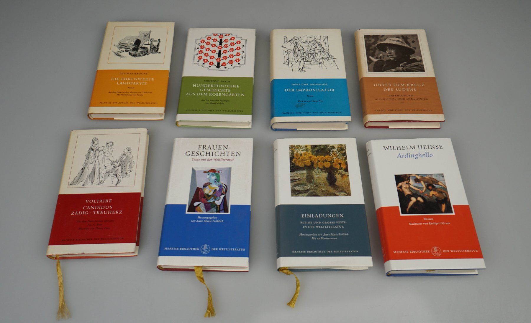 Libri: Manesse Bücher-Sammlung (54St.) – Usato da Volketswil venduto da brockipfannenstil