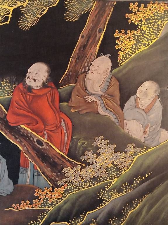 Foto & Immagini: Painted Lacquer Panel, China, MidleTwentieth – Usato da Rupperswil venduto da Viland_Dann 2