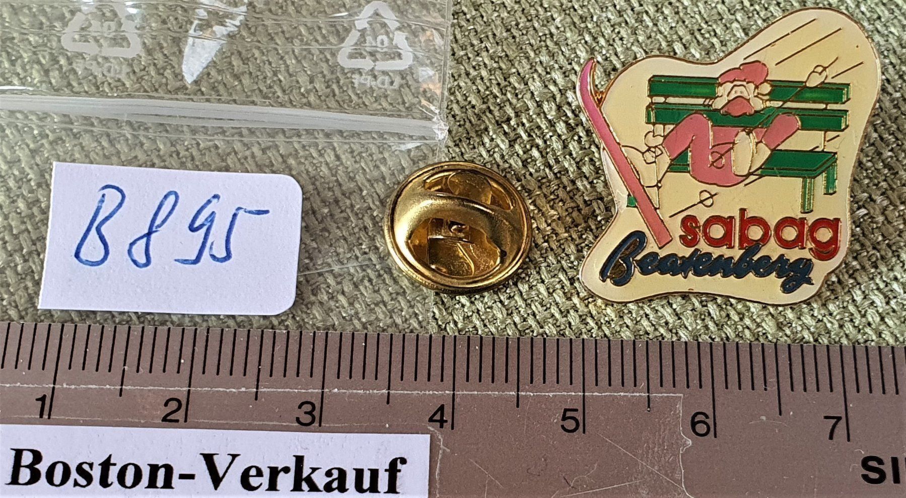 Placchette & Badge: B895 - Pin Beatenberg Sabag Sitz Bank – Usato da Reinach BL venduto da Boston-Verkauf 3