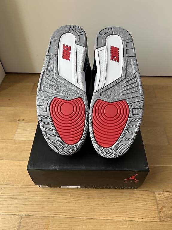 Scarpe da uomo: Air Jordan 3 Retro 'Black Cement' Gr. 45 -2018 – Usato da Zürich venduto da mullf 3