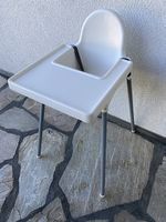 Chaise haute Ikea avec tablette