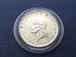 2 Reichsmark Friedrich Schiller 1934