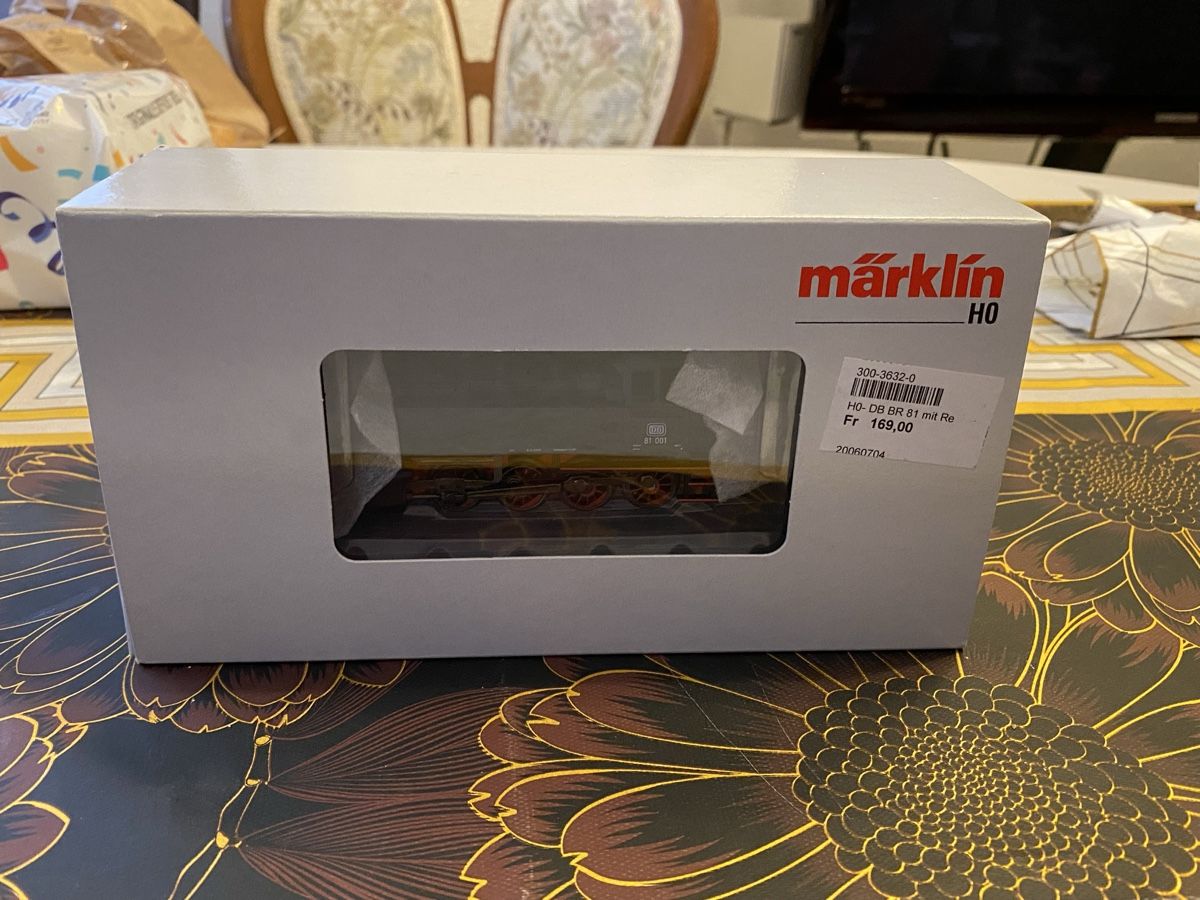Märklin Modellini di ferrovie: Märklin Lokomotive 81001 – Usato da St. Margrethen SG venduto da Alfista_159