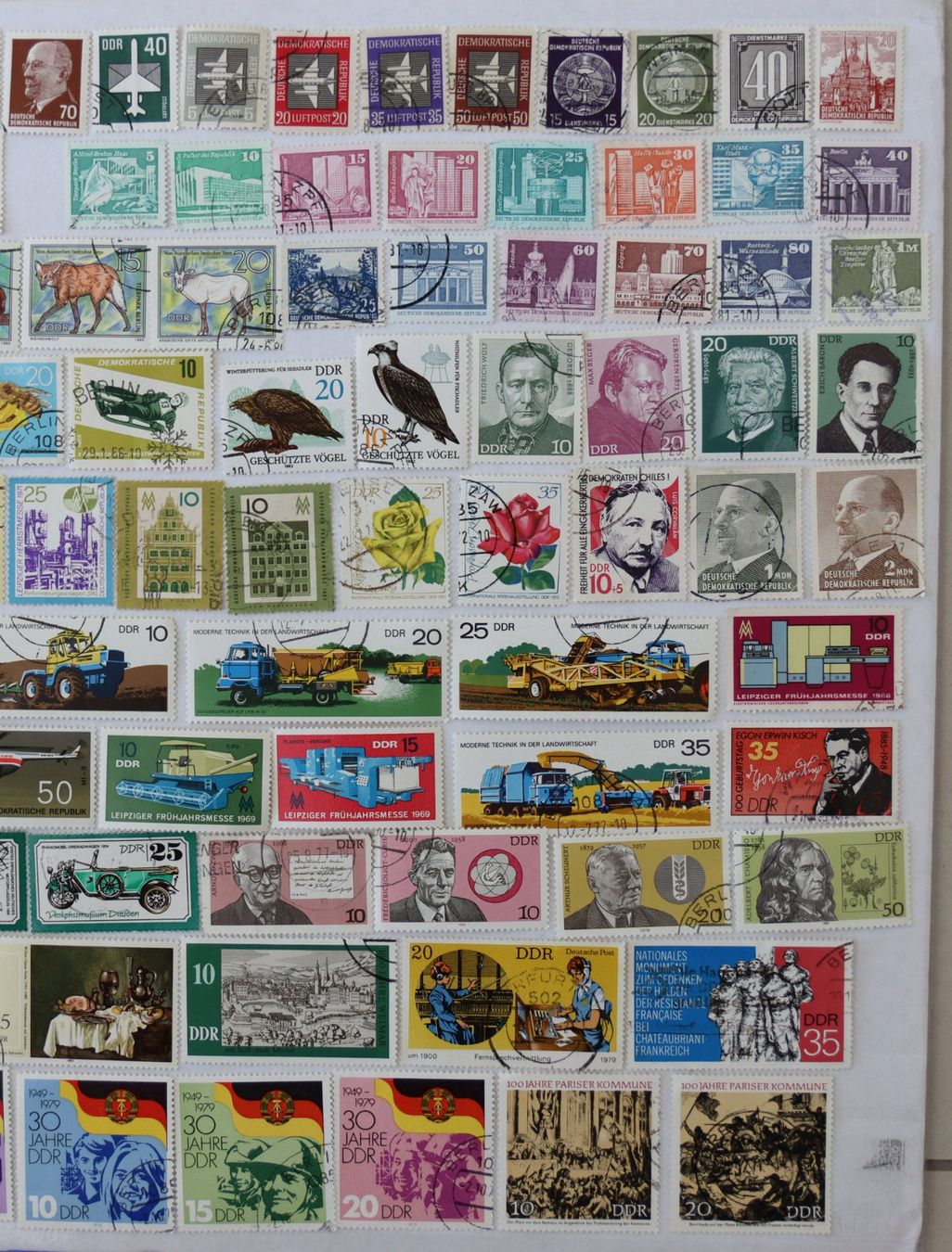 Alle Briefmarken: Briefmarken DDR – Gebraucht aus Oberentfelden von lakipul 4