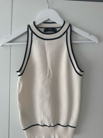 MNG Damen Top Creme Grösse S neuwertig