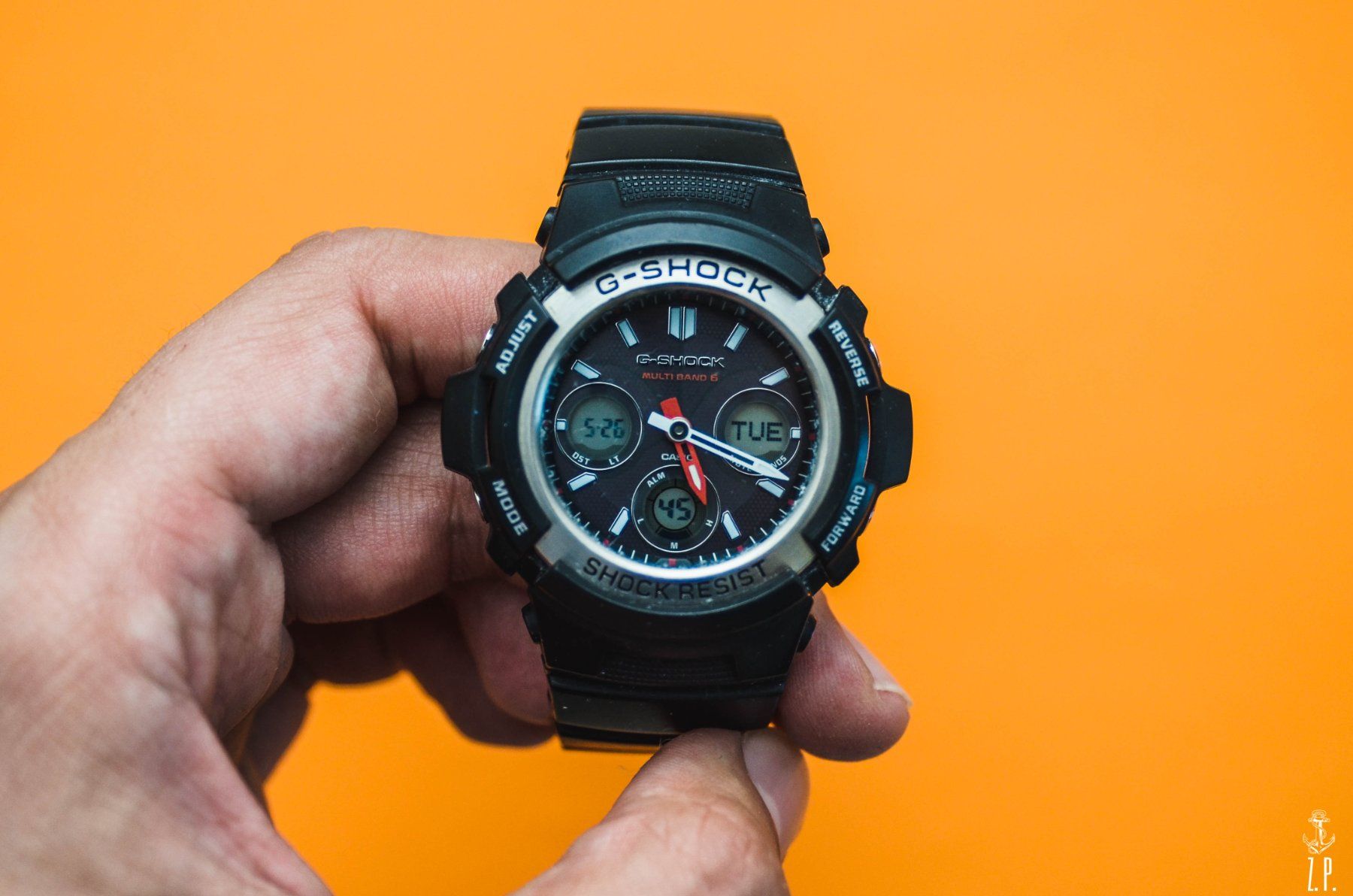 Casio Orologi: Casio G-Shock AWG-M100 Touch Solar Multiband 6 Silver – Usato da Boswil venduto da ZPwatches 2