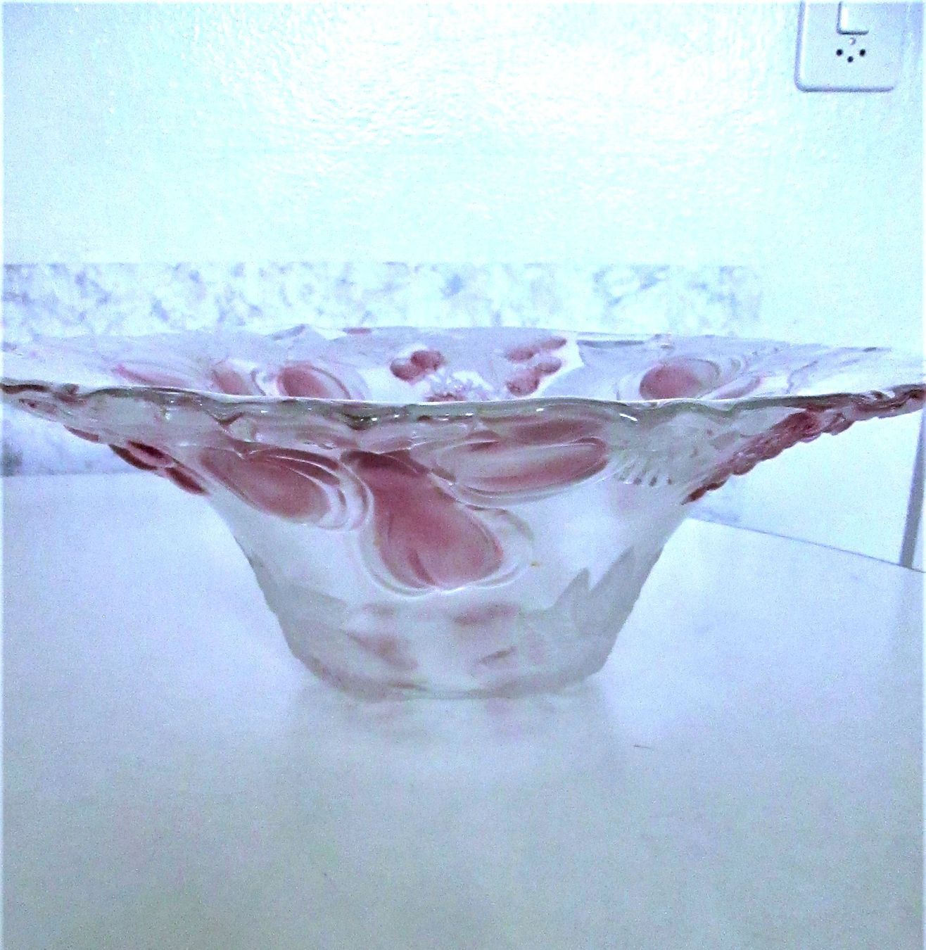 Ciotole: Groß Obsthalter aus Glas – Usato da Sementina venduto da babucia 2