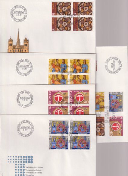 Tutti i francobolli: FDC-Serie 1981, Werbemarken 2 – Nuovo (secondo la descrizione) da Koblenz venduto da Boerse6