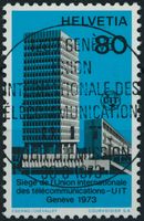1973 - Genfer Aemter • UIT - Ersttag Voll Stempel ET