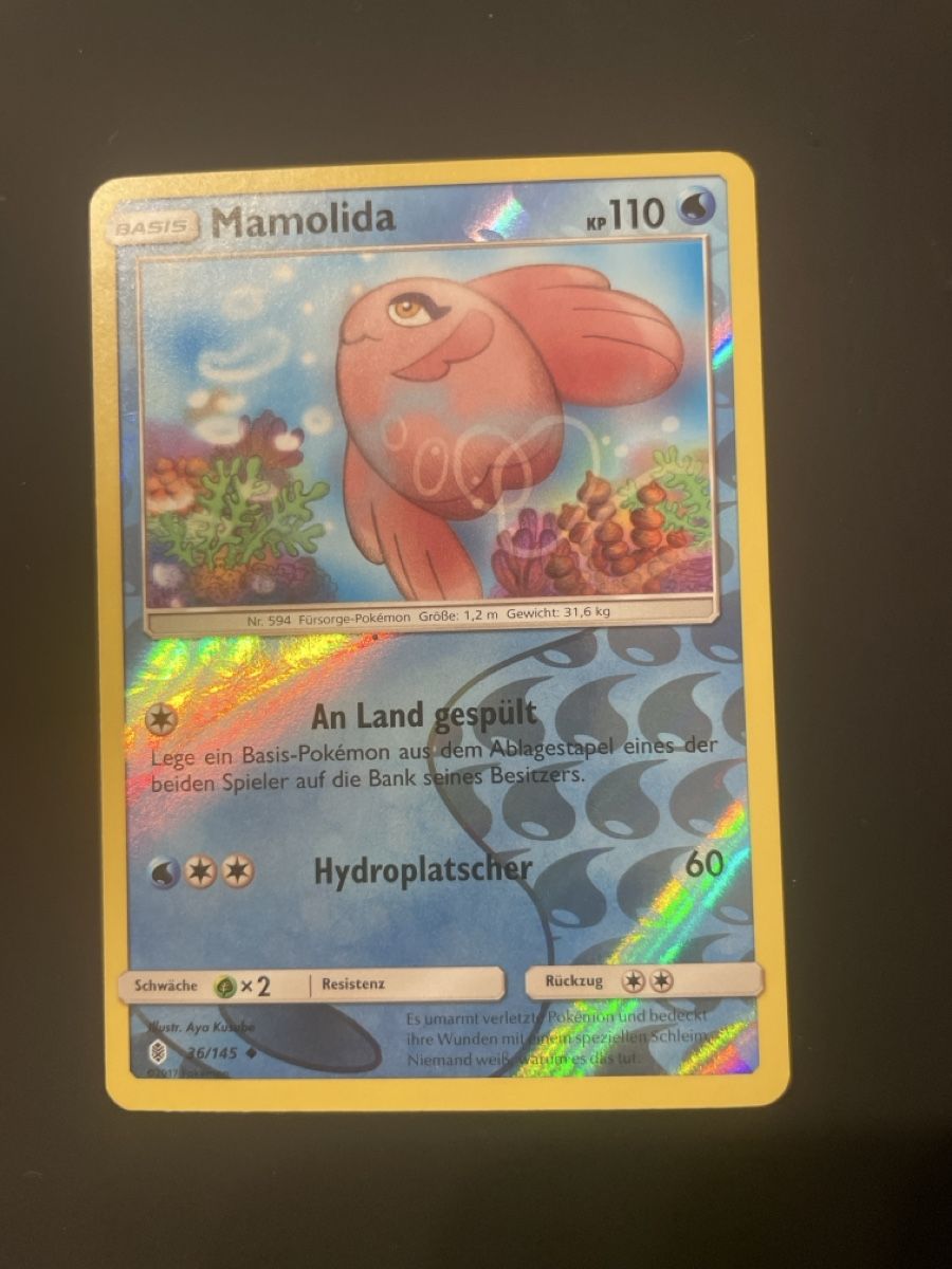 Pokémon Carte collezionabili: Mamolida 36/145 guardians rising pokemon – Usato da Hugelshofen venduto da Suimosa