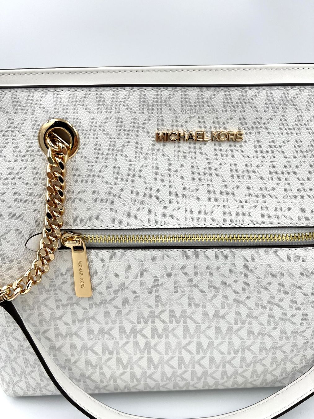 Michael Kors Borse da donna: Michael Kors Tasche optic white – Nuovo e nell'imballaggio originale da Wiedlisbach venduto da Sistershop 2