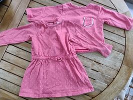 Süsses Mädchen Set, Kleid und Pullover, Gr. 80