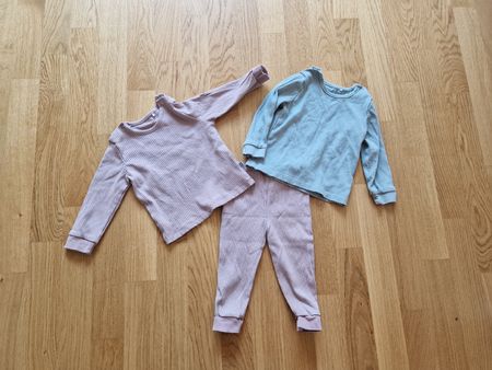 2teiler Pyjama - emma & noah - Gr 86 - 2x Oberteil & 1x Hose