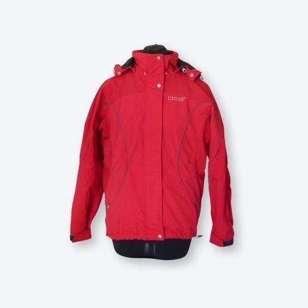Vintage 90er -  Rote Skijacke in Gr. 36