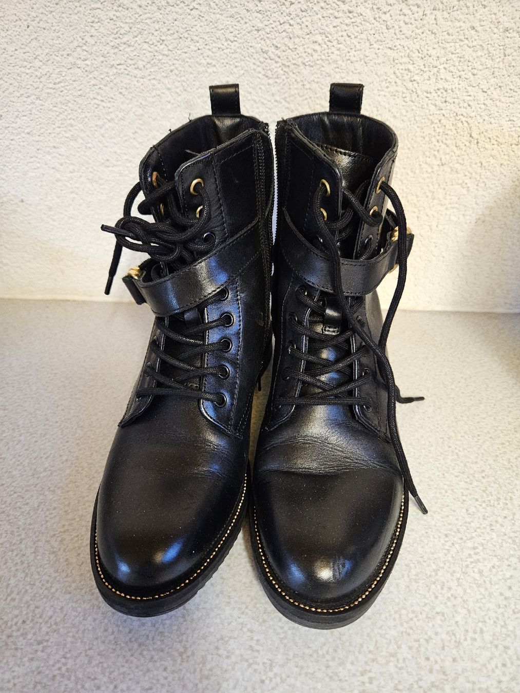 Damenschuhe: Venturini Stiefeletten + RS Leder schwarz Gr. 38 – Gebraucht aus Urdorf von Colina 6