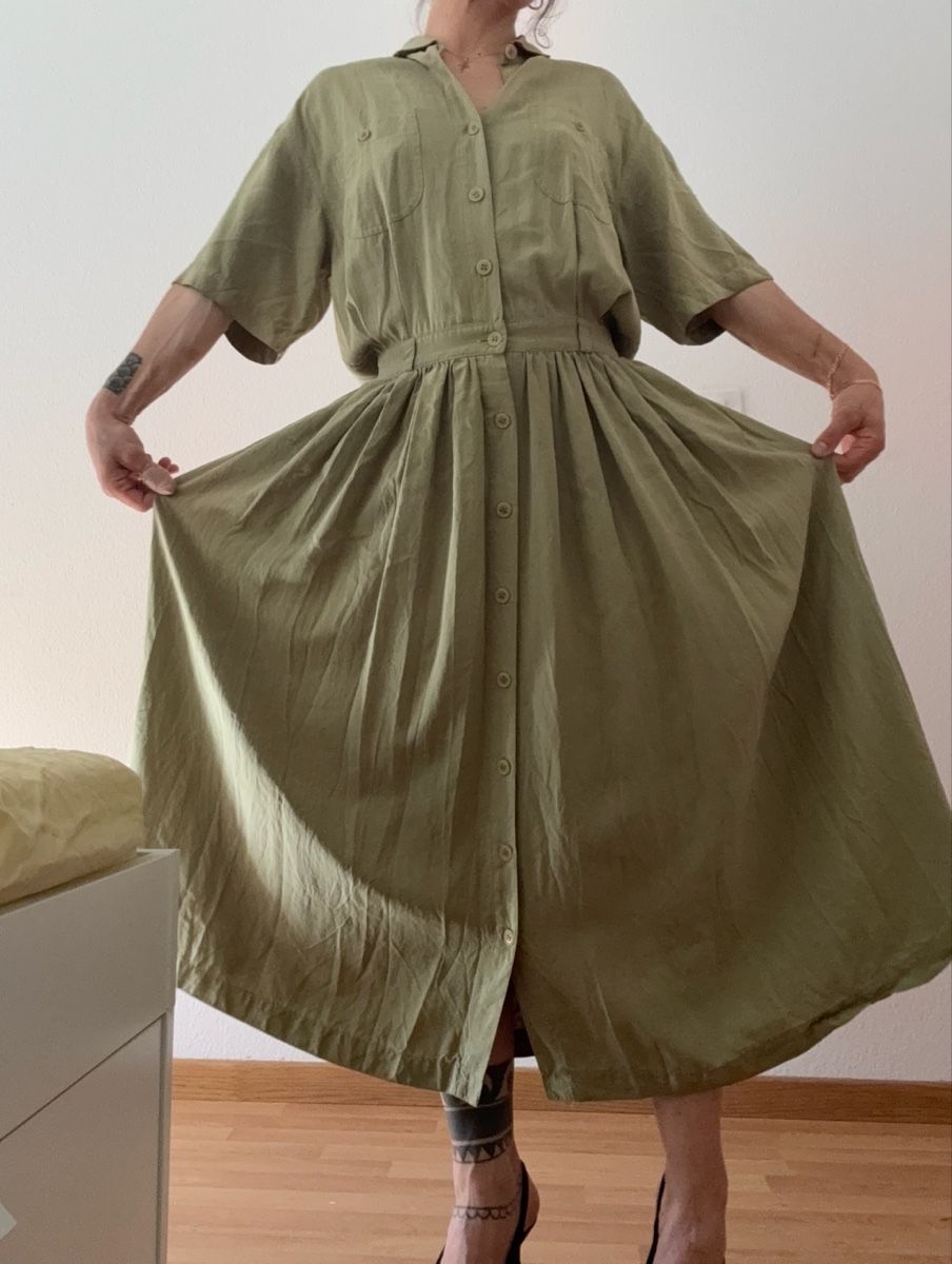 Vestiti: Hemdkleid 34 – Usato da Bern venduto da wisemagpie