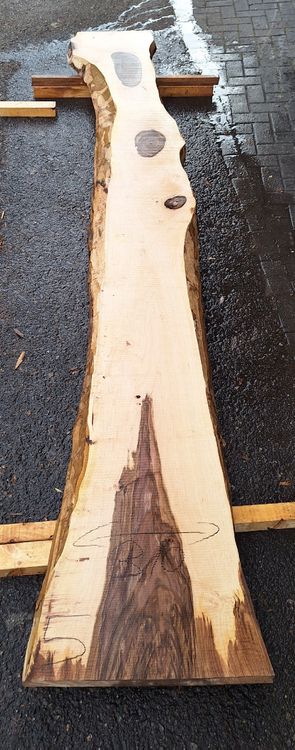 Articoli in legno: Nussbaumbrett 70mm – Nuovo (secondo la descrizione) da Waldkirch venduto da bauprofi87 1