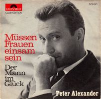 Peter Alexander Vinyl Single von 1965 Club-Edition