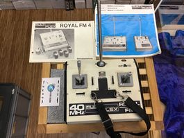 Multiplex Royal FM 4, 40 MHz, Fernsteuerung, OLDIE