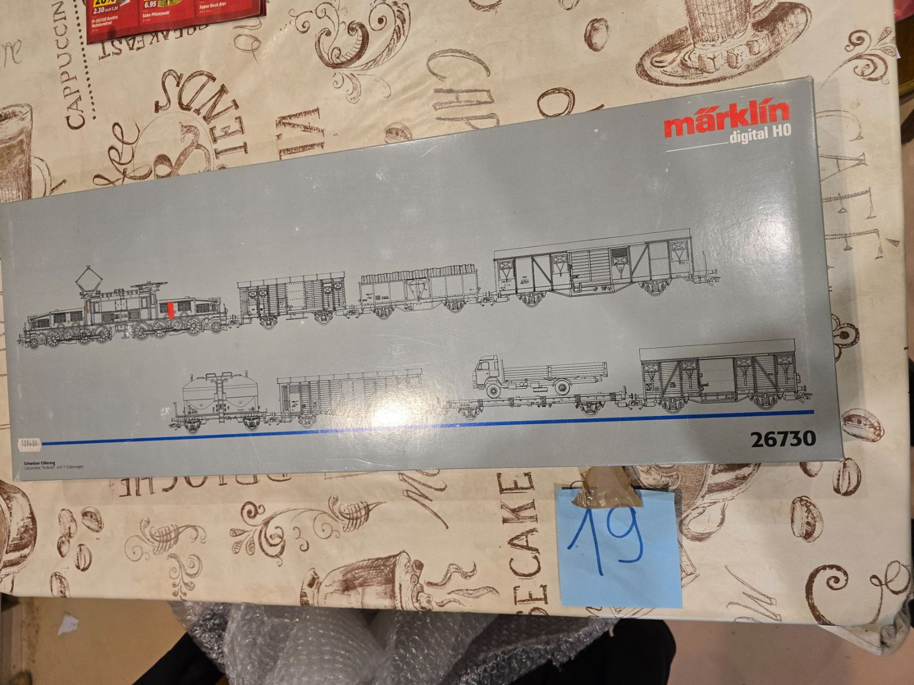 Märklin Modellini di ferrovie: Märklin 26730, Schweizer Güterzug mit Kroko Digital MM2 Dec – Nuovo (secondo la descrizione) da Mauren TG venduto da Defrancesco 1
