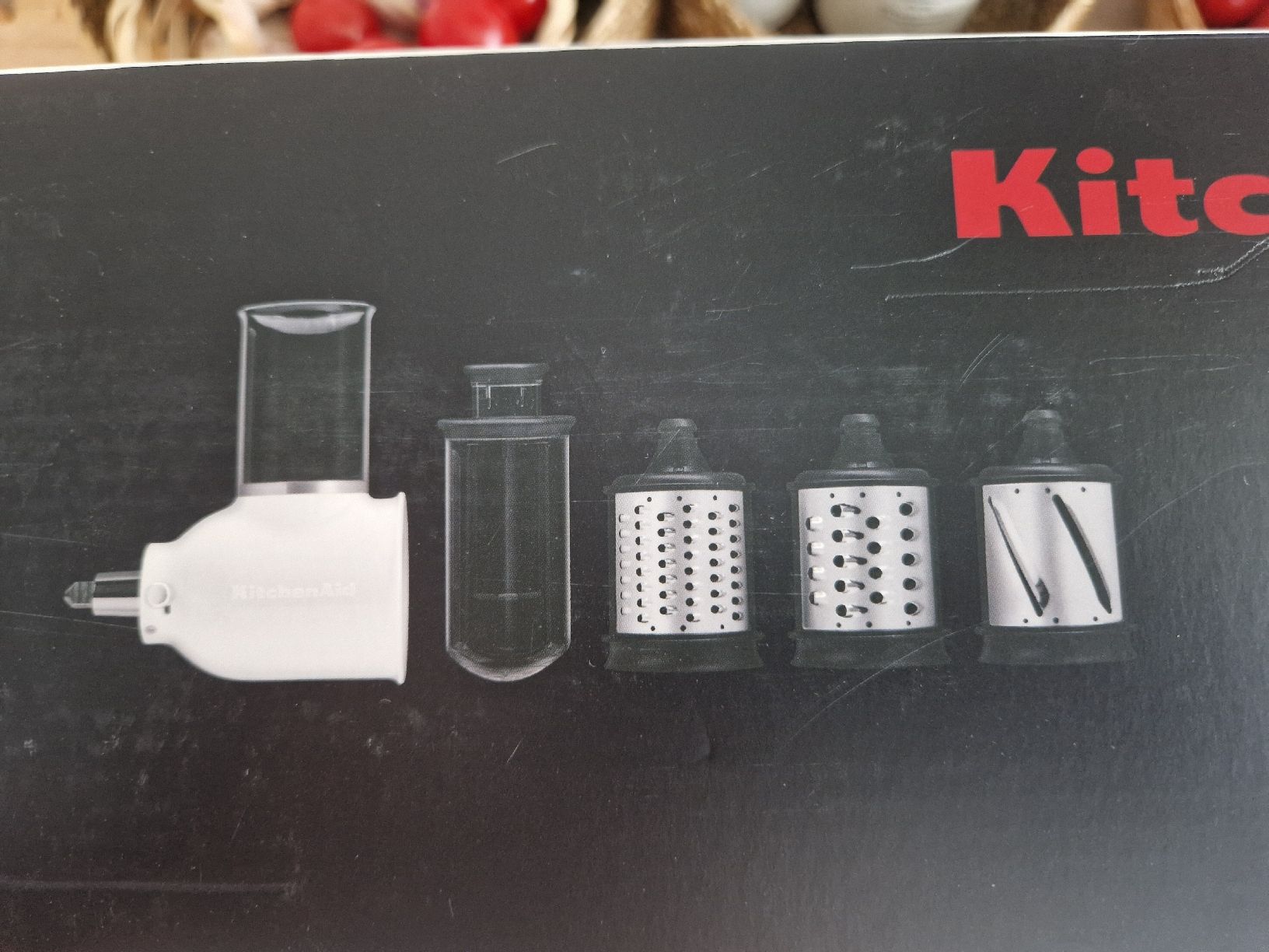 Kitchenaid Elettrodomestici da cucina: KitchenAid Schneide- und Reibevorsatz – Nuovo (secondo la descrizione) da Baden venduto da Katschin 1