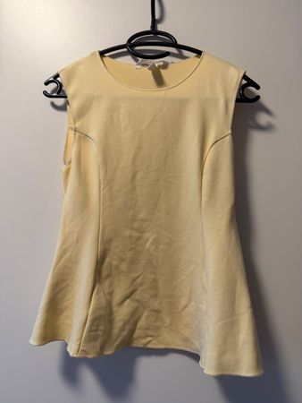 H&M Top unten A Form rosa und gelb Sommer 
