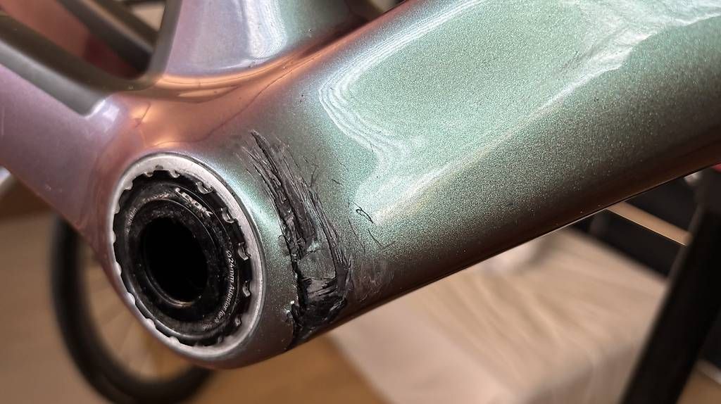 Look Pièces détachées: Look Blade 795 RS Chameleon, Gr. L Frameset Karbonschaden – D'occasion à Uettligen par urbaner1 2