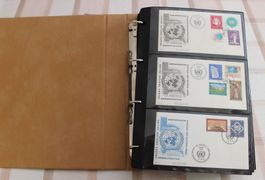 UNO Genf Erstagsbriefe ab 04.10.1969 bis 2010, ca. 250 Stk.