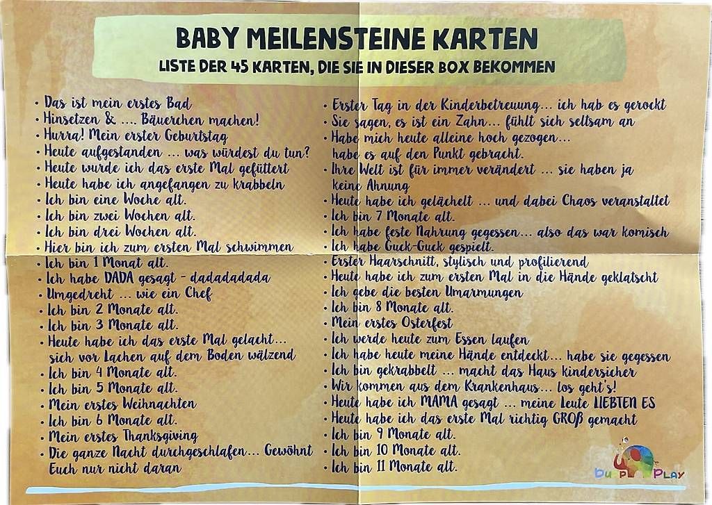 Cartoline:  NEU Baby Meilensteinkarten – Usato da Sempach Station venduto da mkauer 1