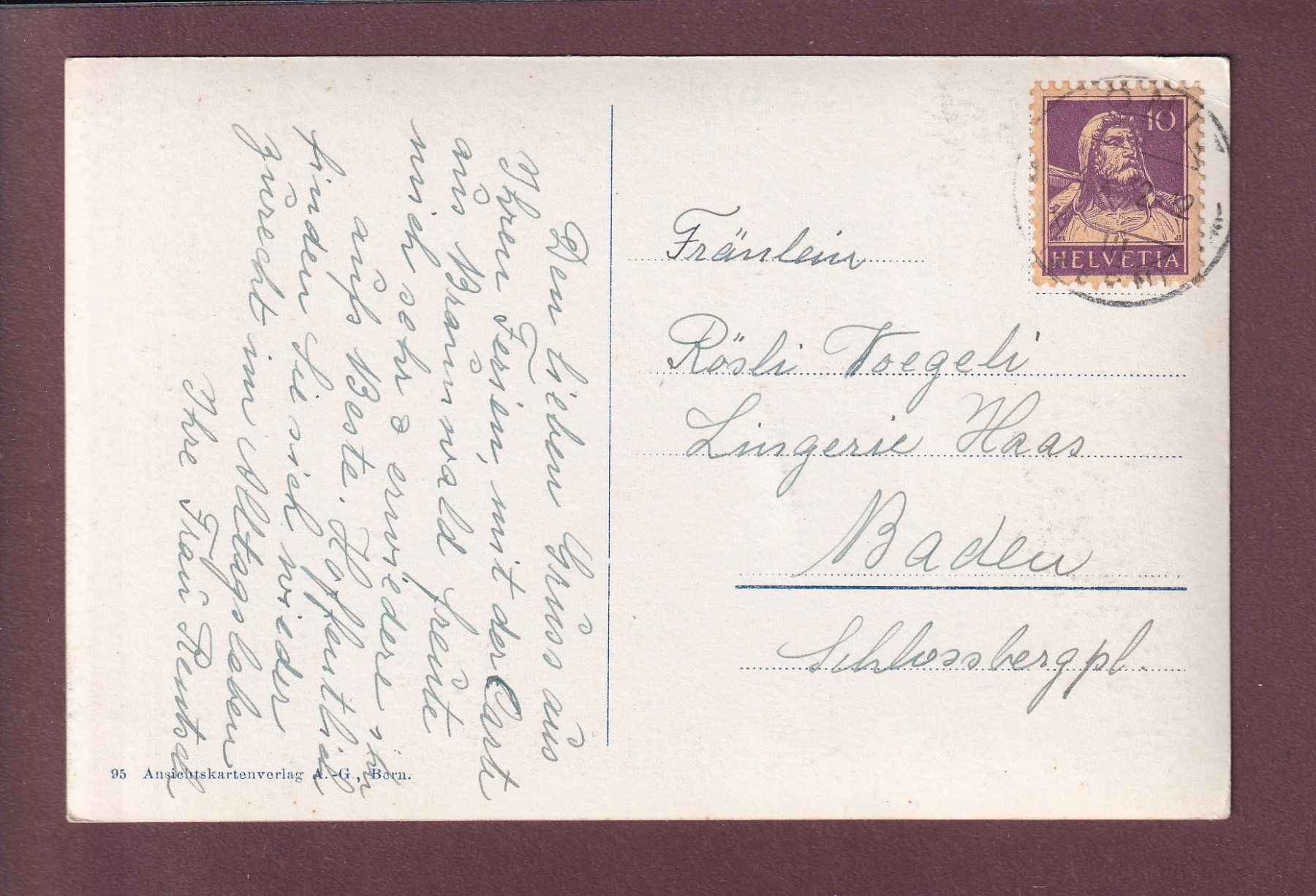 Cartoline postali: BERN - Bärengraben - 1932 // Ecke defekt // – Usato da Pully venduto da nicecards 1