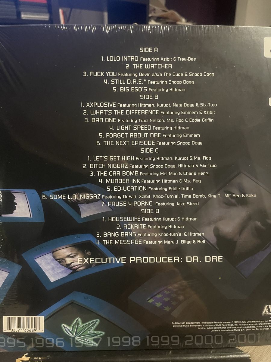 Schallplatten: DR.DRE / 2001  – Neu und originalverpackt aus Dagmersellen von stonefinger 1