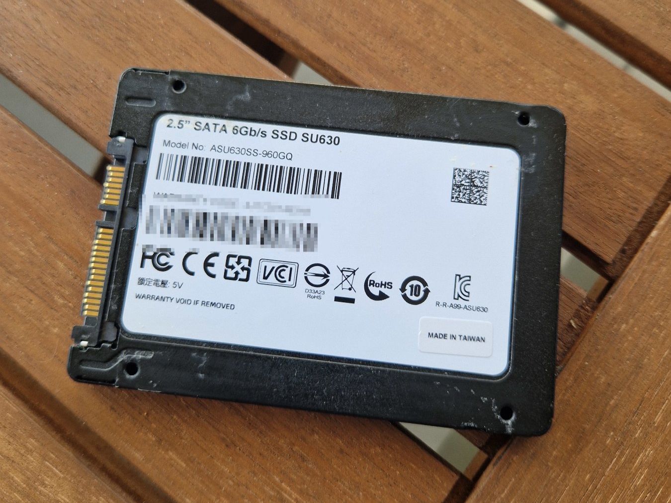 Disques durs: Adata SSD Ultimate SU630 960GB – D'occasion à Zürich par b90 1