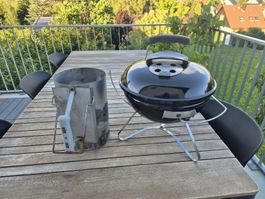 Weber Smokey Joe Grill inkl. Anzündkamin