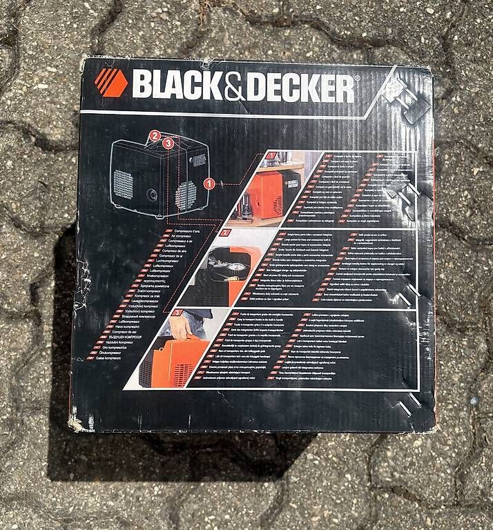 Compresseurs: Black & Decker Kompressor 1,5 HP – Neuf (Voir description) à Sisseln AG par kau_jq9l 1