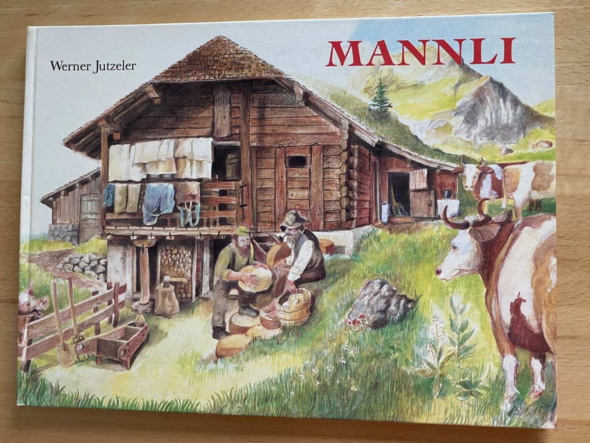 Libri: Mannli - Werner Jutzeler – Usato da Schwarzenburg venduto da Michellu