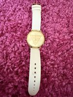 Guess Damenuhr Weiss/Gold Guter Zustand Sommer 2023