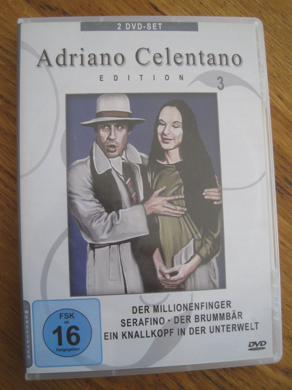 Tutti i DVDs: Adriano Celentano Edition DVD 2 Disc -Set 4 Spielfilme – Usato da Gossau SG venduto da Noryflory