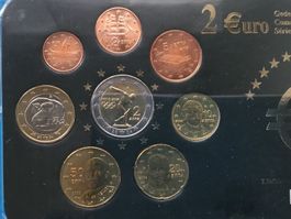 Euro Gedenkmünzensatz Griechland 2004