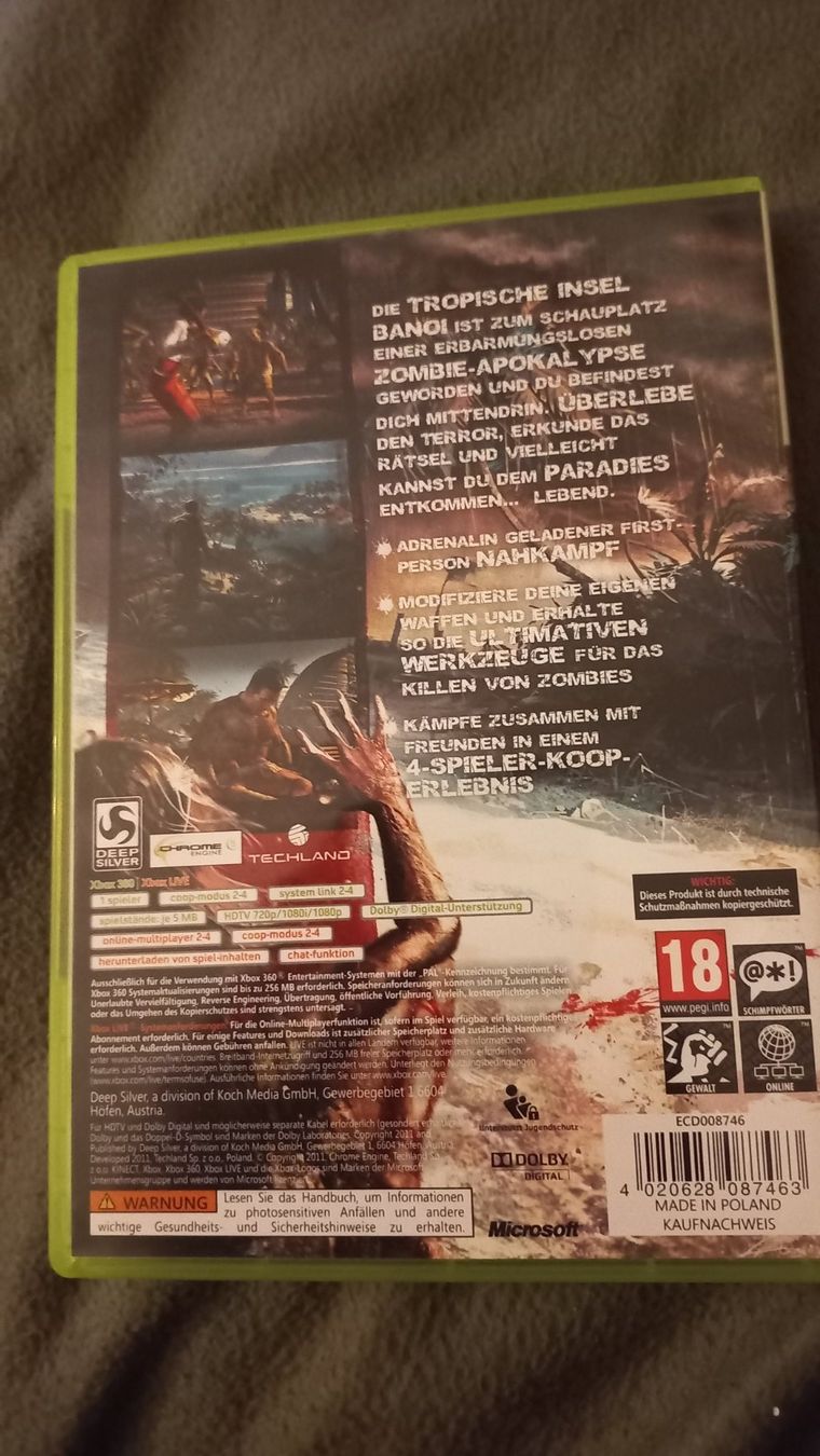 Giochi: Dead Island Xbox360 Game – Usato da Olten venduto da Donatello1984 1